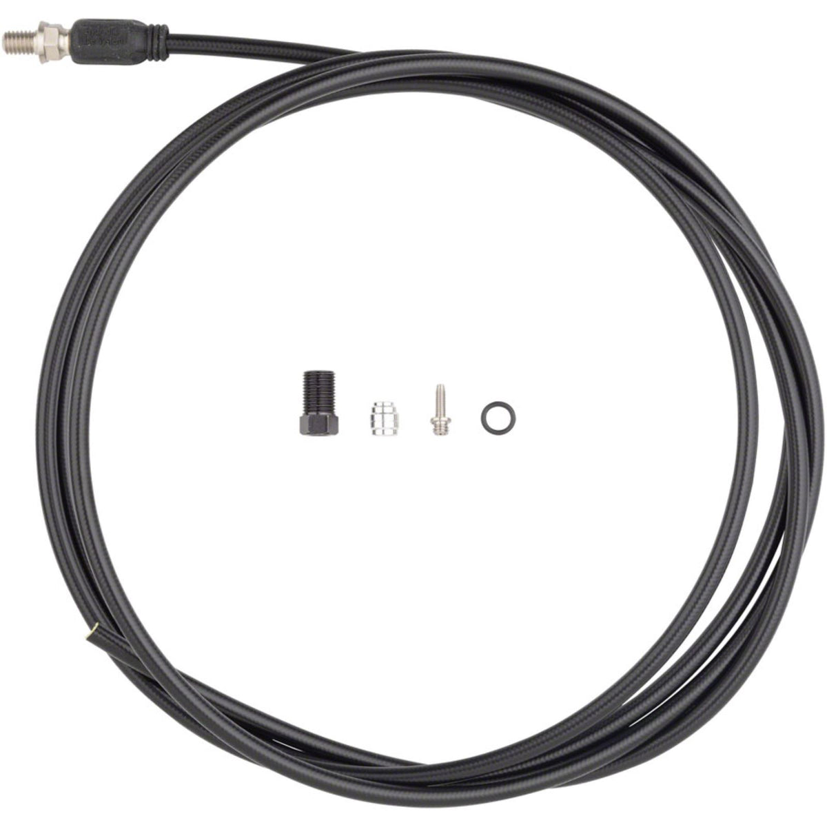Jagwire Sport DOT Hydraulic Hose Kit for fits SRAM, Black OPEN BOX [MPN: HBKF202]_2749821