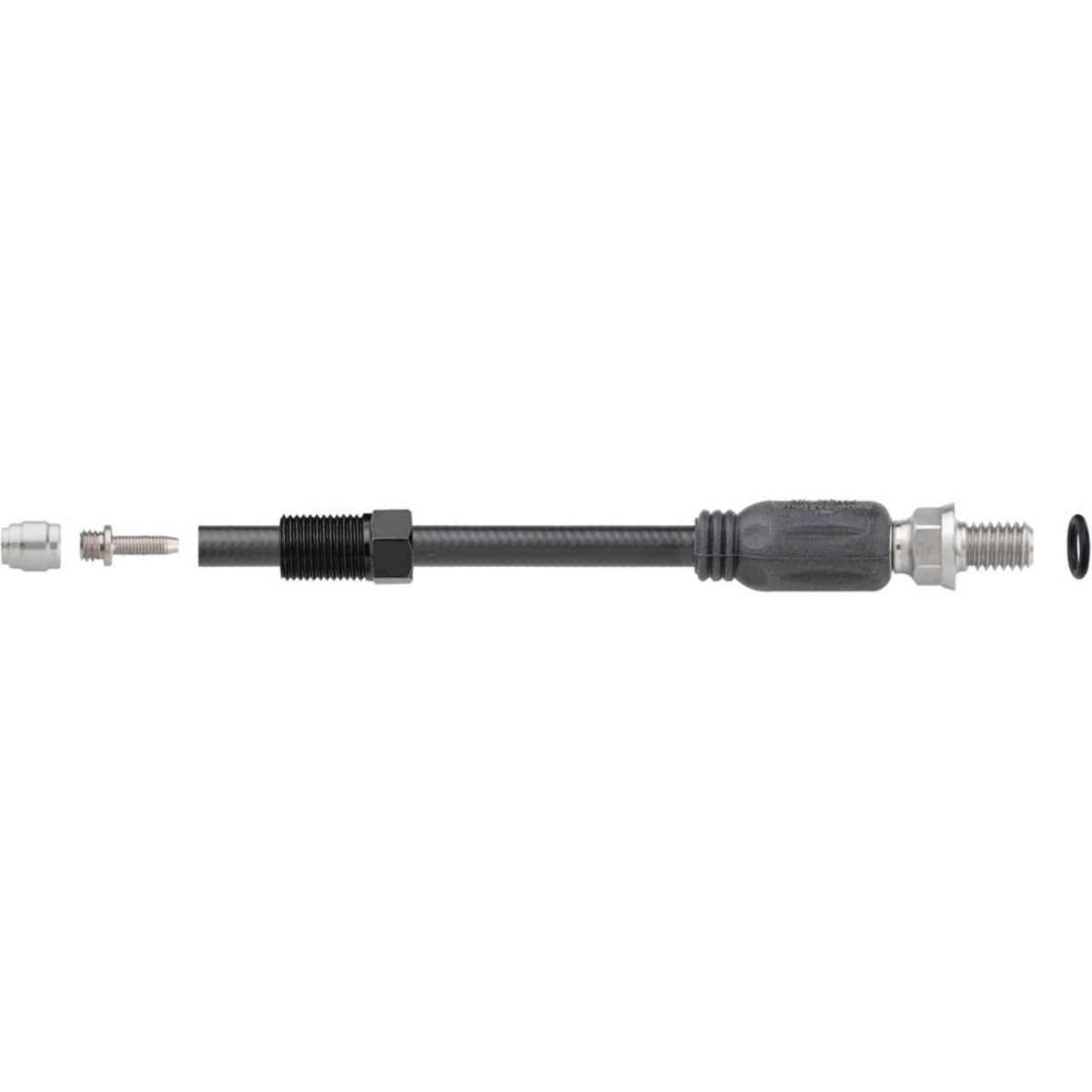 Jagwire Sport DOT Hydraulic Hose Kit for fits SRAM, Black OPEN BOX [MPN: HBKF202]_2749822