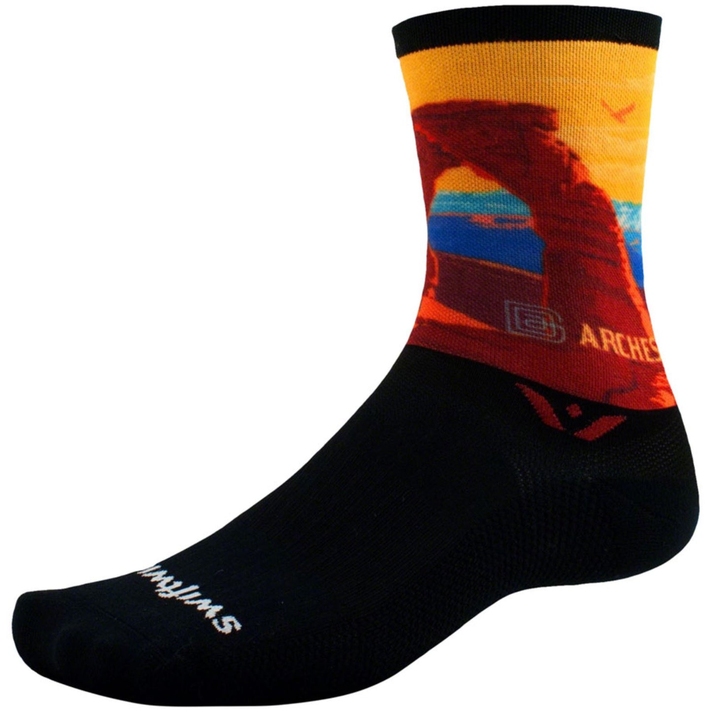 Swiftwick Vision Six Impression National Park Socks_1300498