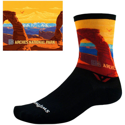 Swiftwick Vision Six Impression National Park Socks_1300499