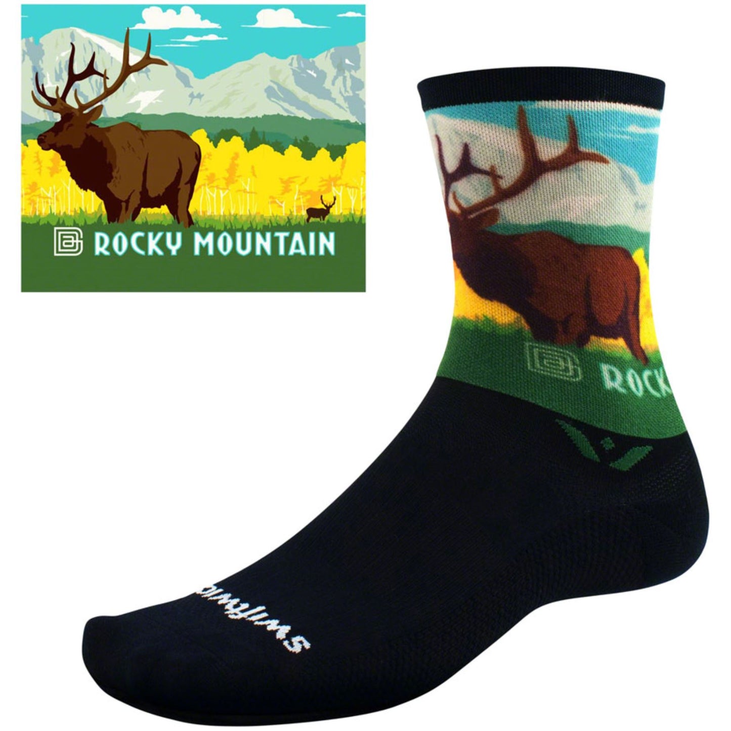 Swiftwick Vision Six Impression National Park Socks_1300541