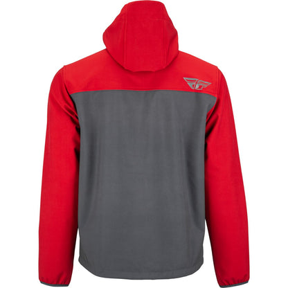 Fly Racing Checkpoint Jacket - Grey/Red_1302549