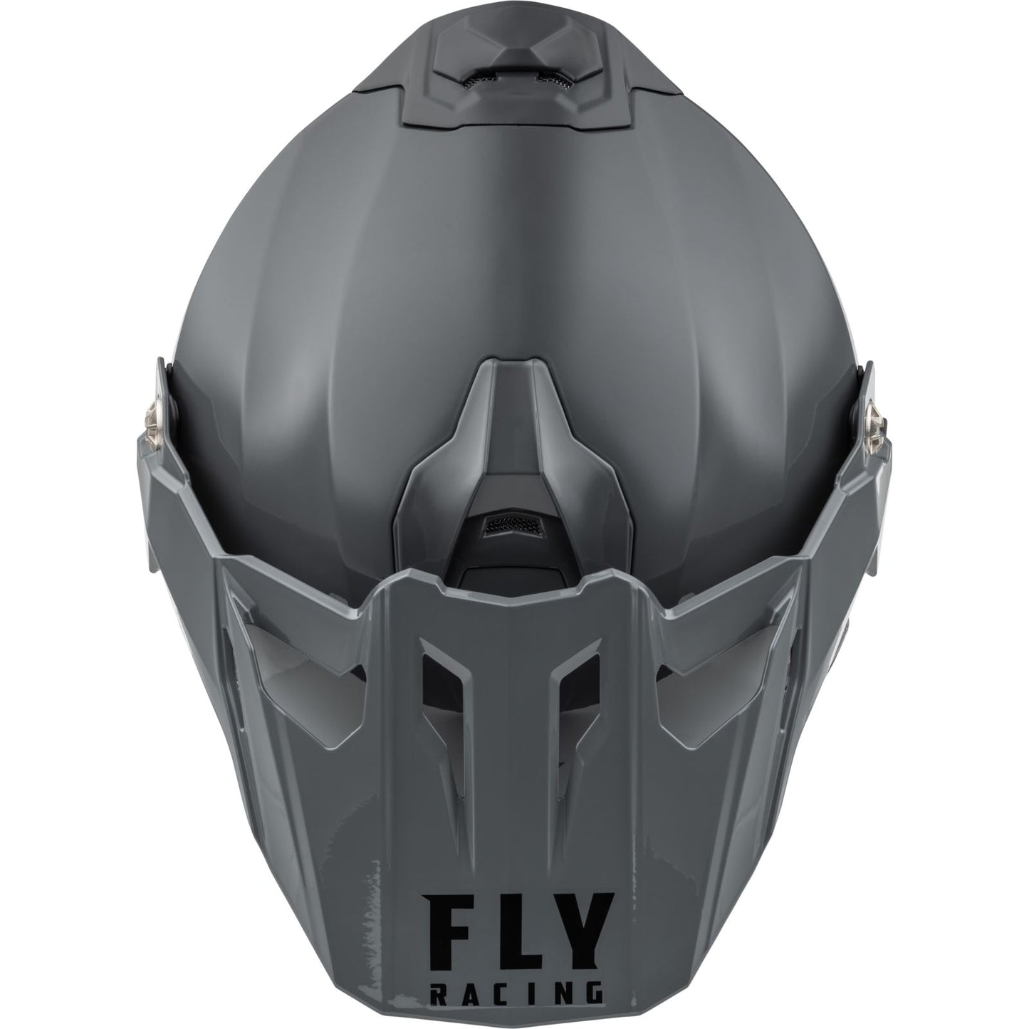 Fly Racing Trekker CW Solid Helmet Dual Shield - Grey_1302862