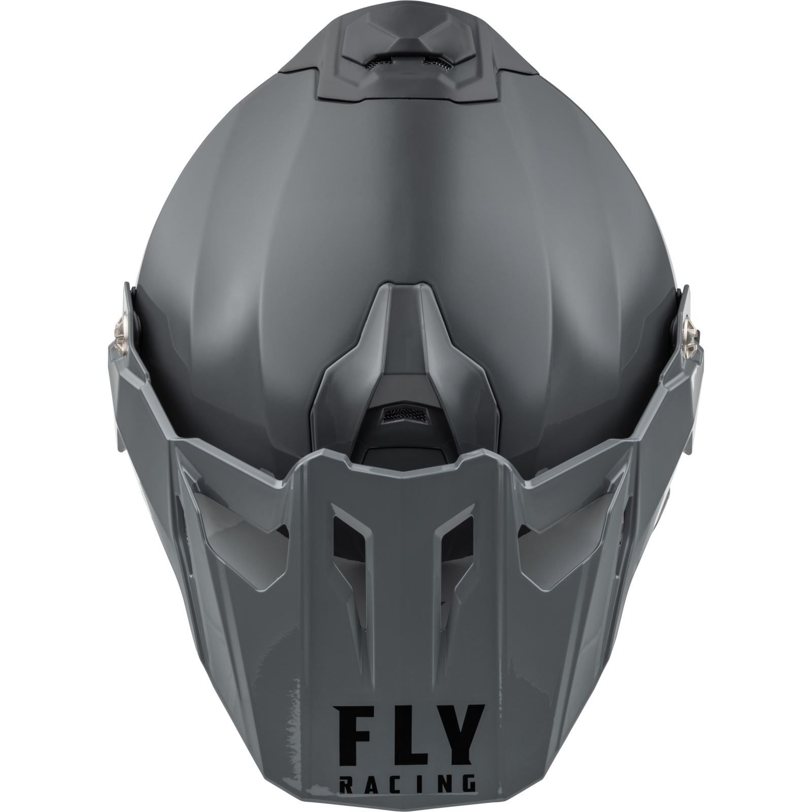 Fly Racing Trekker CW Solid Helmet Electric Shield - Grey_1302910