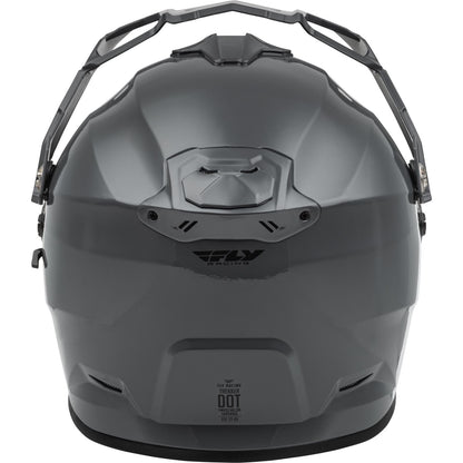 Fly Racing Trekker Solid Helmet - Grey - Small [MPN: 73-7035S]_1494759