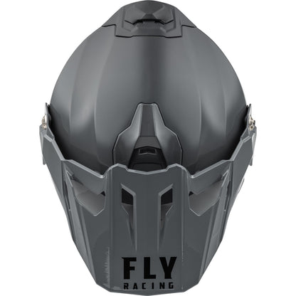 Fly Racing Trekker Solid Helmet - Grey - XS [MPN: 73-7035XS]_1494746