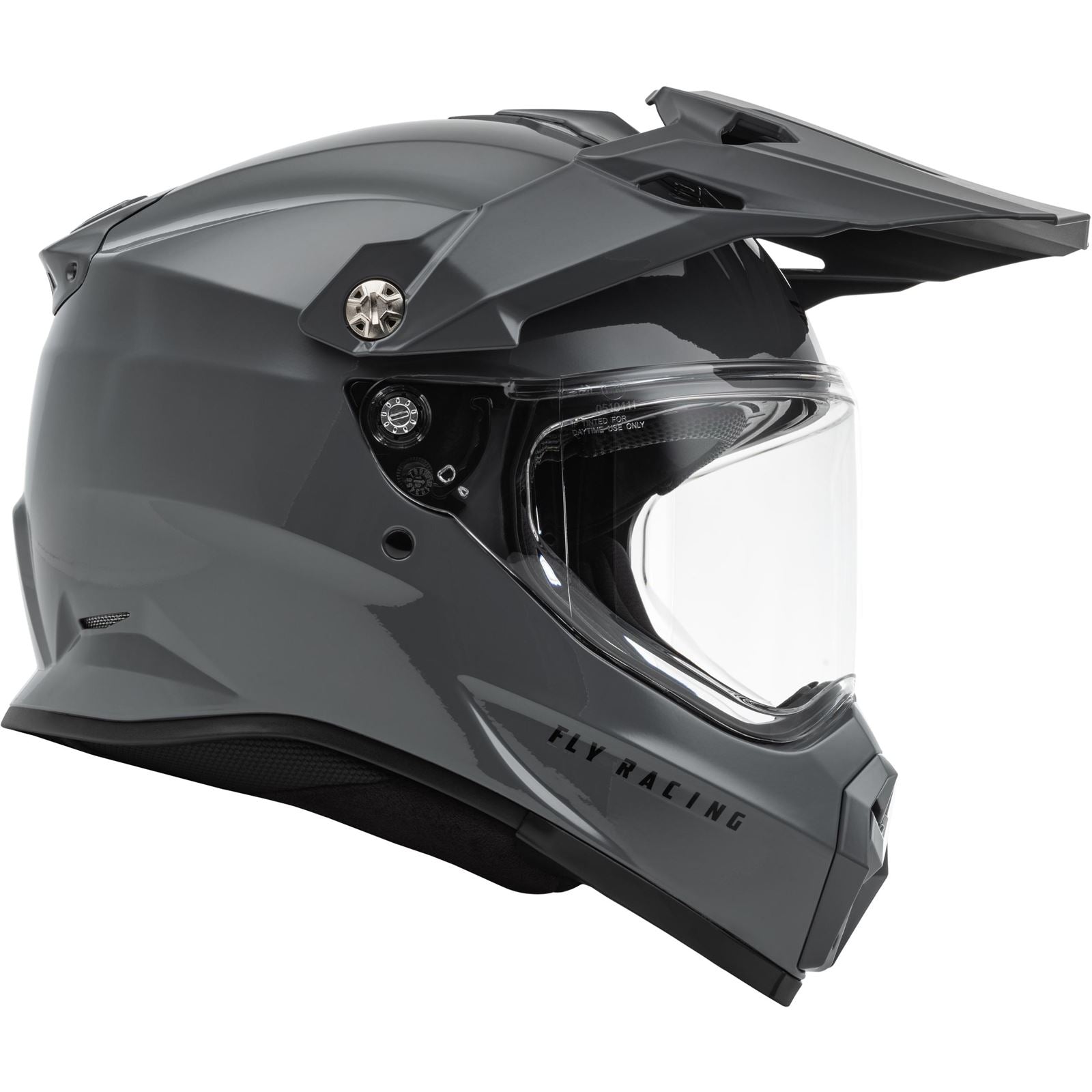 Fly Racing Trekker Solid Helmet - Grey - XS [MPN: 73-7035XS]_1494735