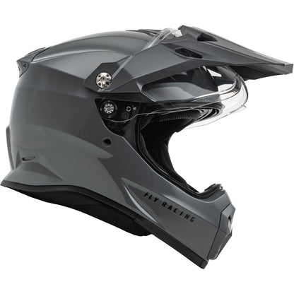 Fly Racing Trekker Solid Helmet - Grey - XS [MPN: 73-7035XS]_1494727