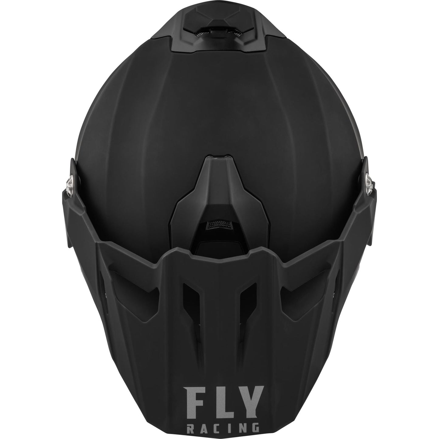 Fly Racing Trekker Solid Helmet - Matte Black_1494805
