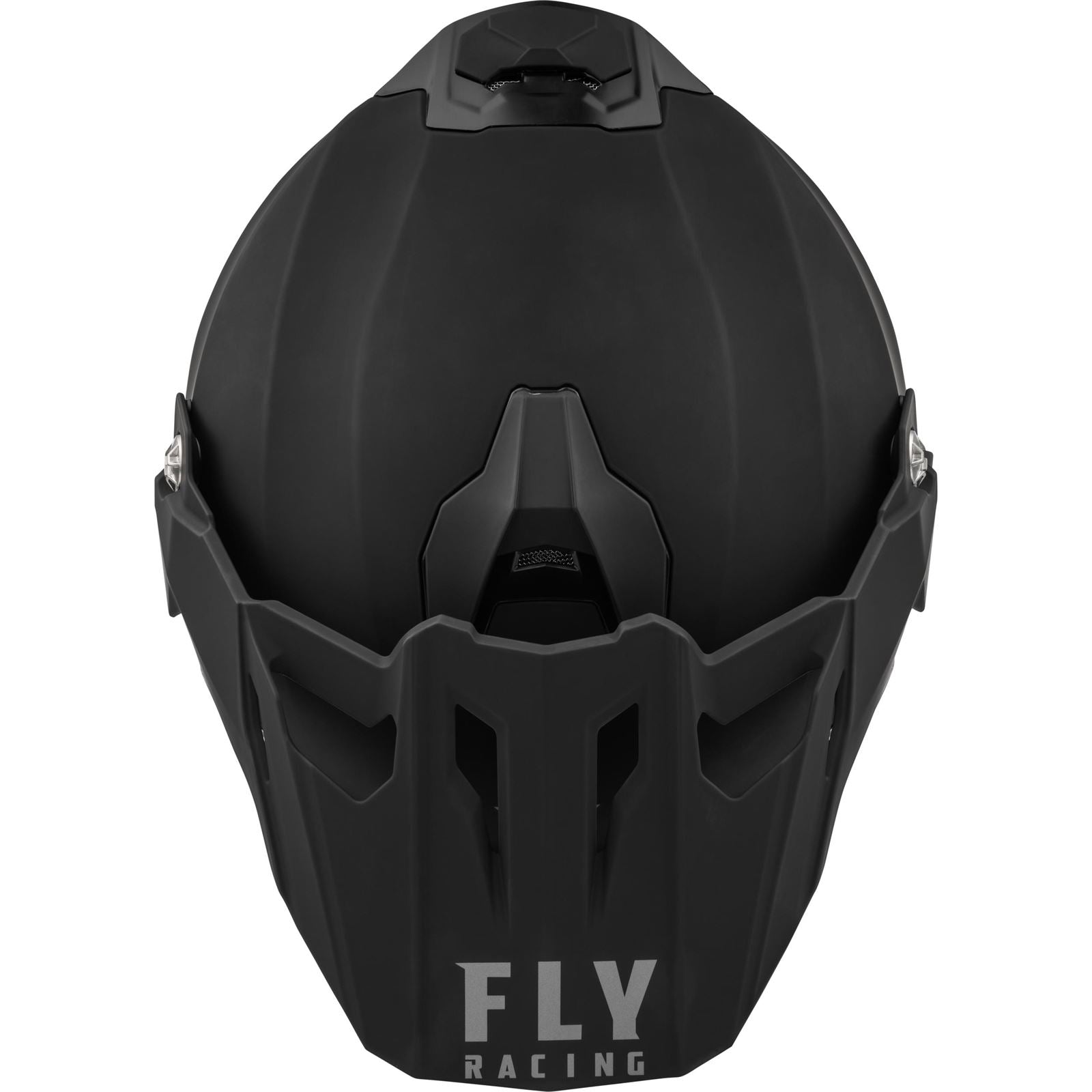 Fly Racing Trekker Solid Helmet - Matte Black_1494805