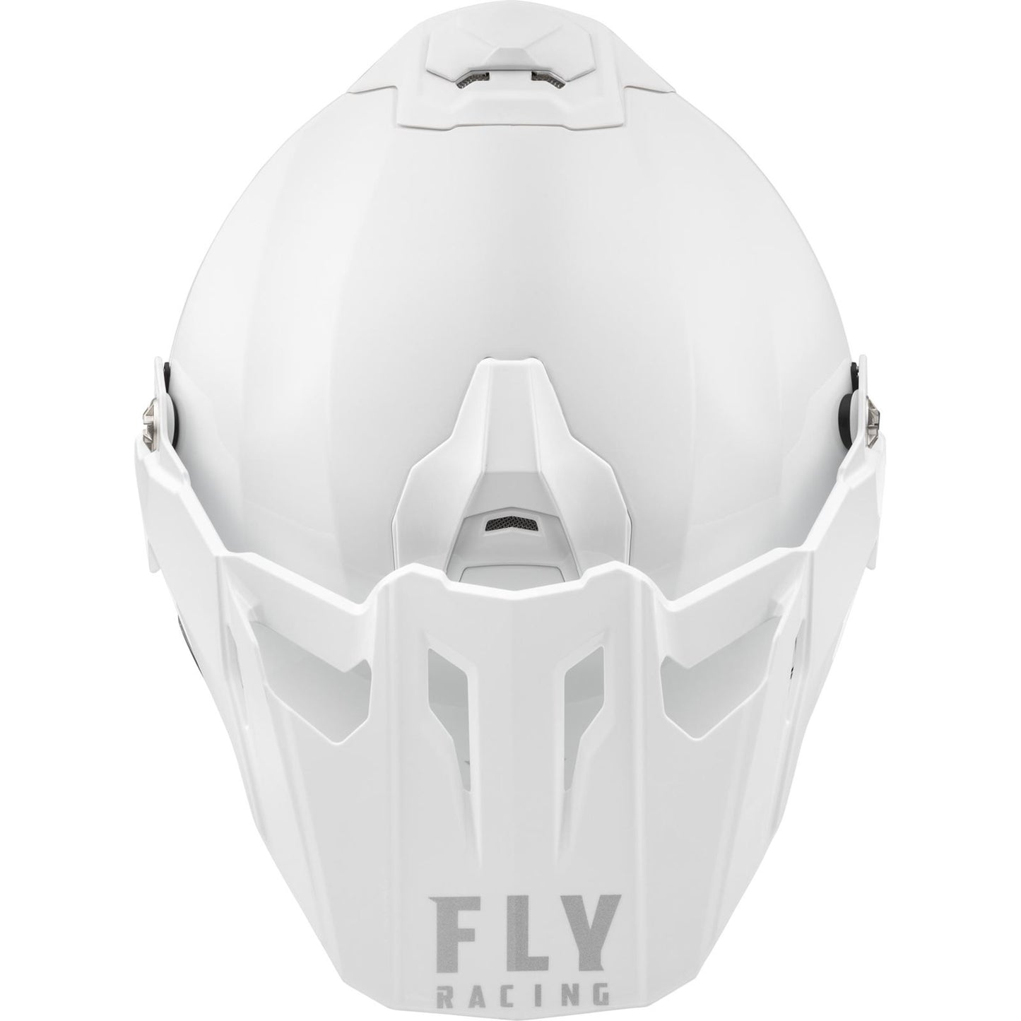 Fly Racing Trekker Solid Helmet - White - XL [MPN: 73-7037X]_1494781