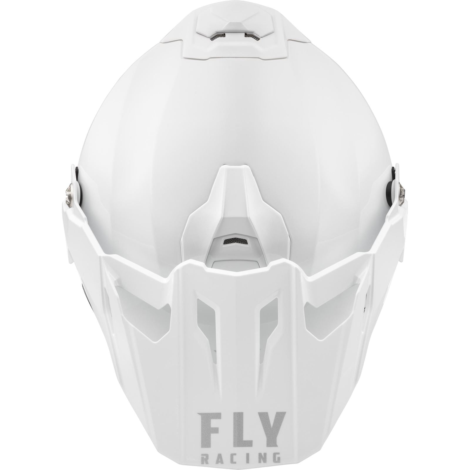 Fly Racing Trekker Solid Helmet - White - XL [MPN: 73-7037X]_1494781