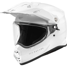 Fly Racing Trekker Solid Helmet - White_1494783