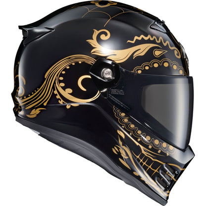 ScorpionEXO Covert FX Helmet El Malo - Gold/Gloss Black - 2XL OPEN BOX [MPN: CFX-1217]_1881942