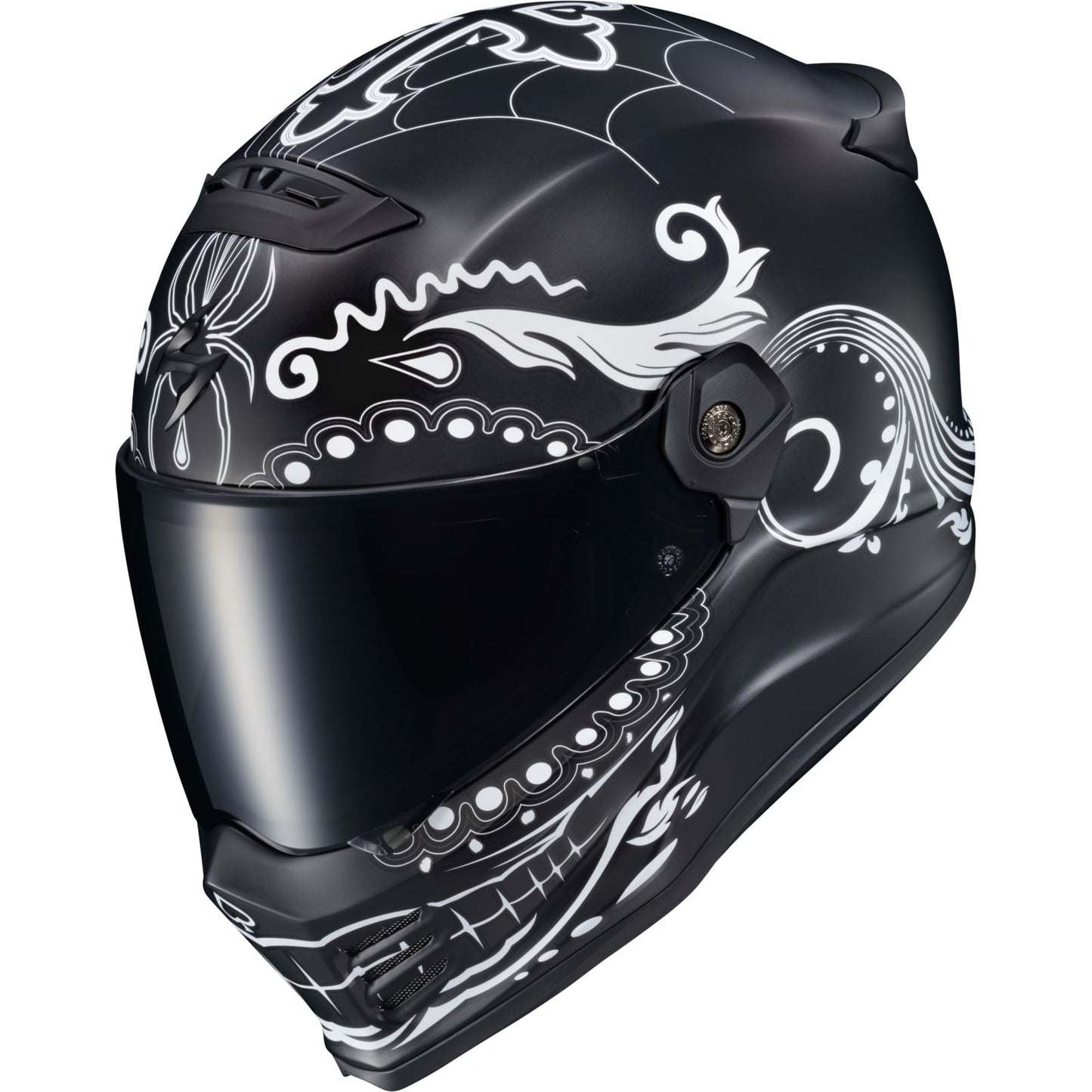 ScorpionEXO Covert FX Full Face Helmet - El Malo - White/Matte Black_1303033