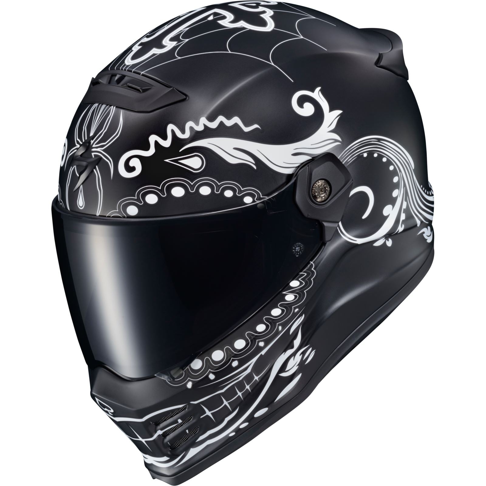 ScorpionEXO Covert FX Full Face Helmet - El Malo - White/Matte Black_1303033