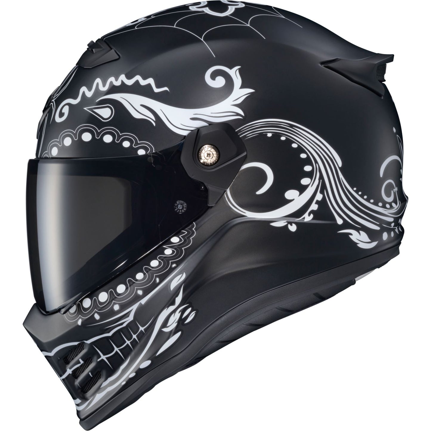 ScorpionEXO Covert FX Helmet El Malo - White/Matte Black - 2XL OPEN BOX [MPN: CFX-1207]_1954248