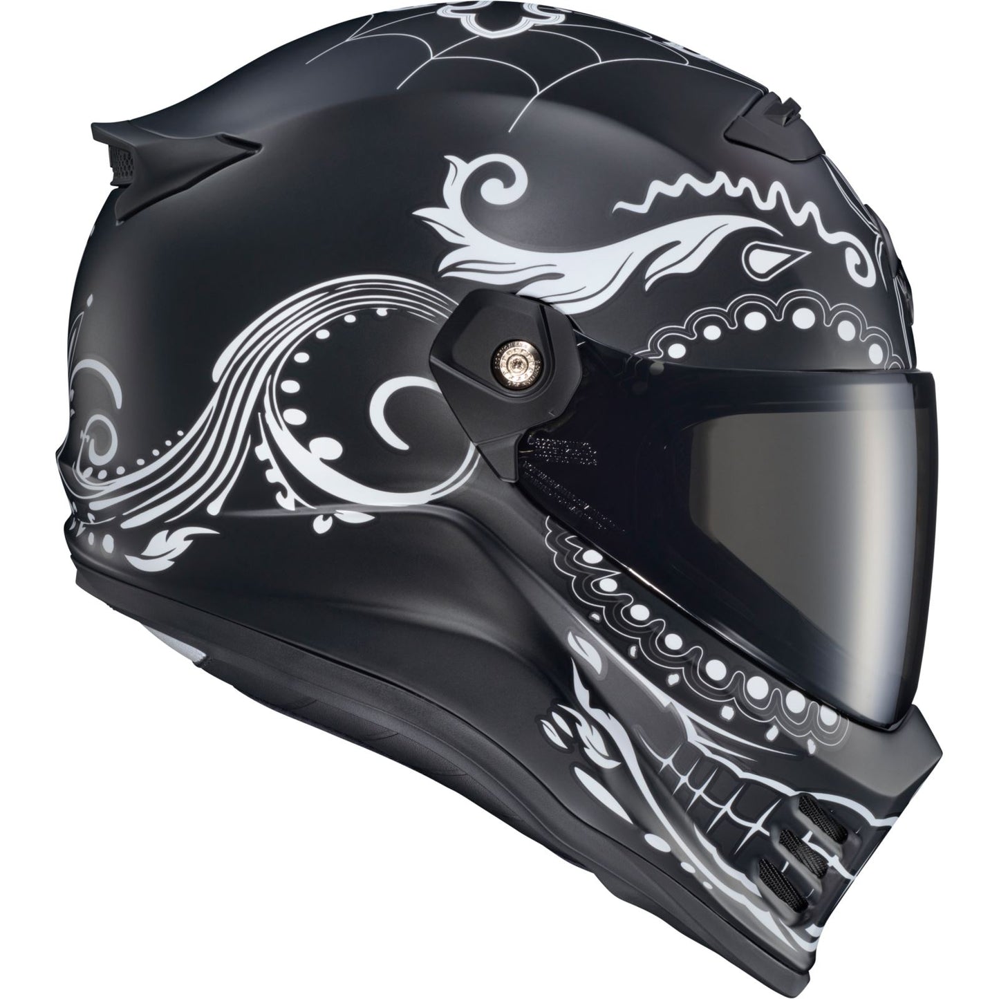 ScorpionEXO Covert FX Helmet El Malo - White/Matte Black - 2XL OPEN BOX [MPN: CFX-1207]_1954249