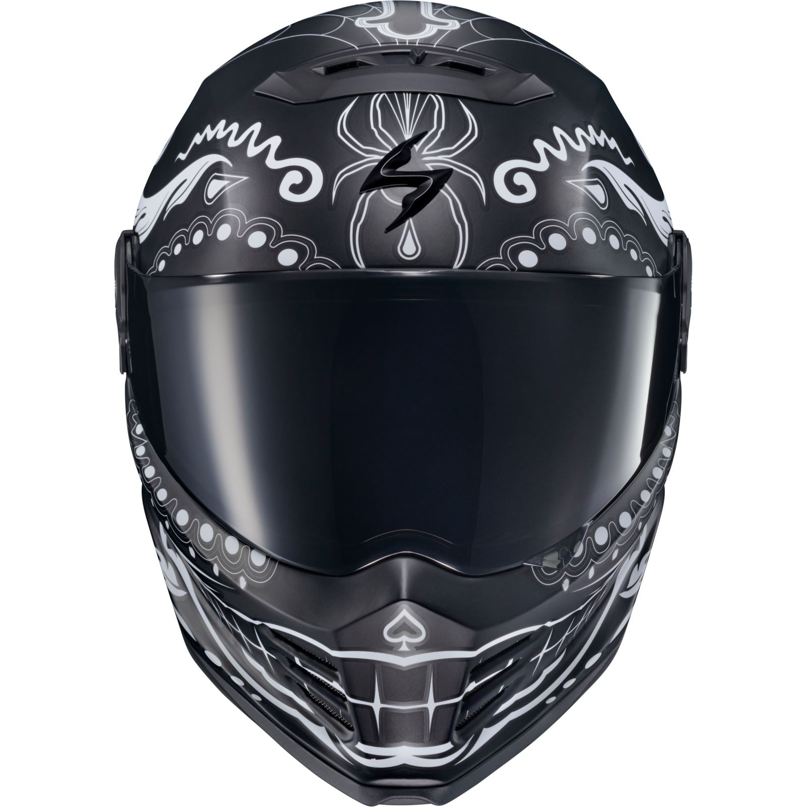 ScorpionEXO Covert FX Helmet El Malo - White/Matte Black - 2XL OPEN BOX [MPN: CFX-1207]_1954251