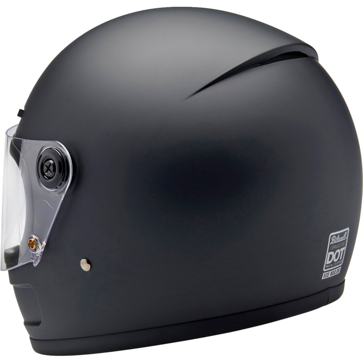 Biltwell Inc. Gringo SV Helmet - Flat Black _1303265
