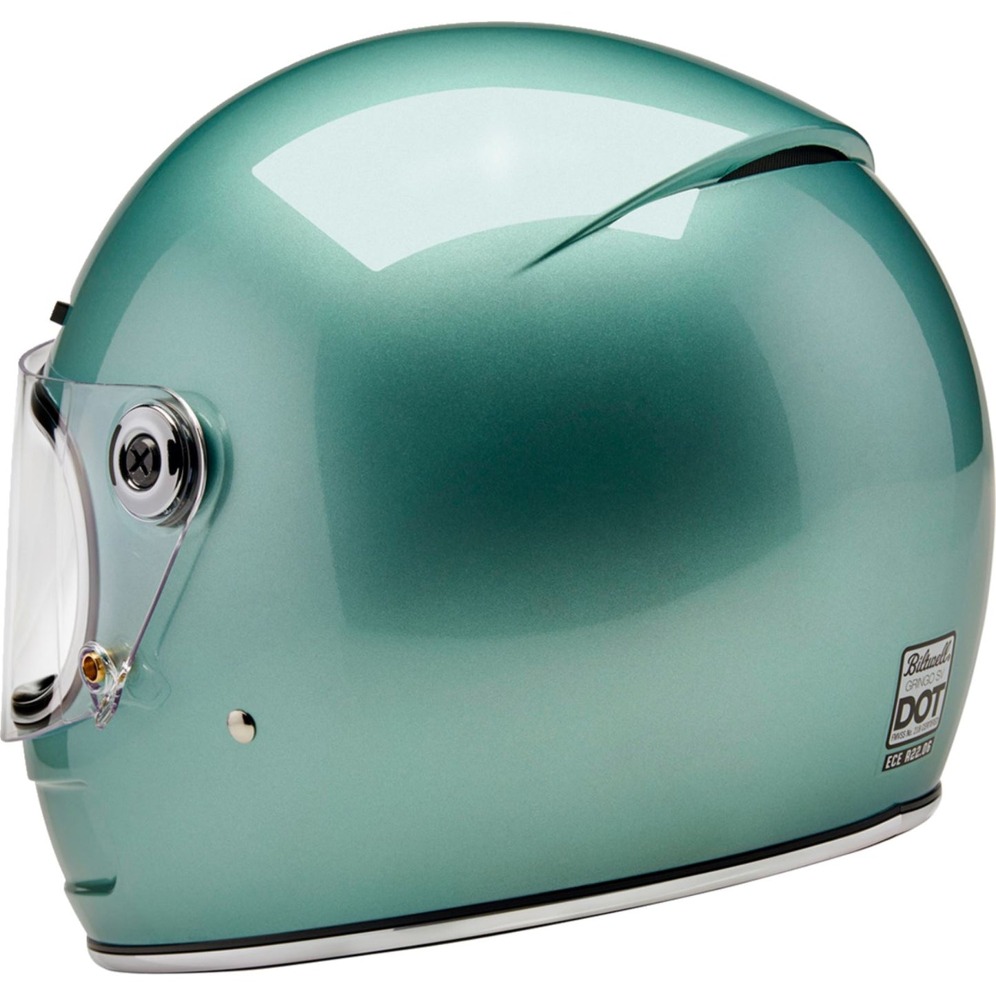 Biltwell Inc. Gringo SV Helmet - Metallic Seafoam_1303249