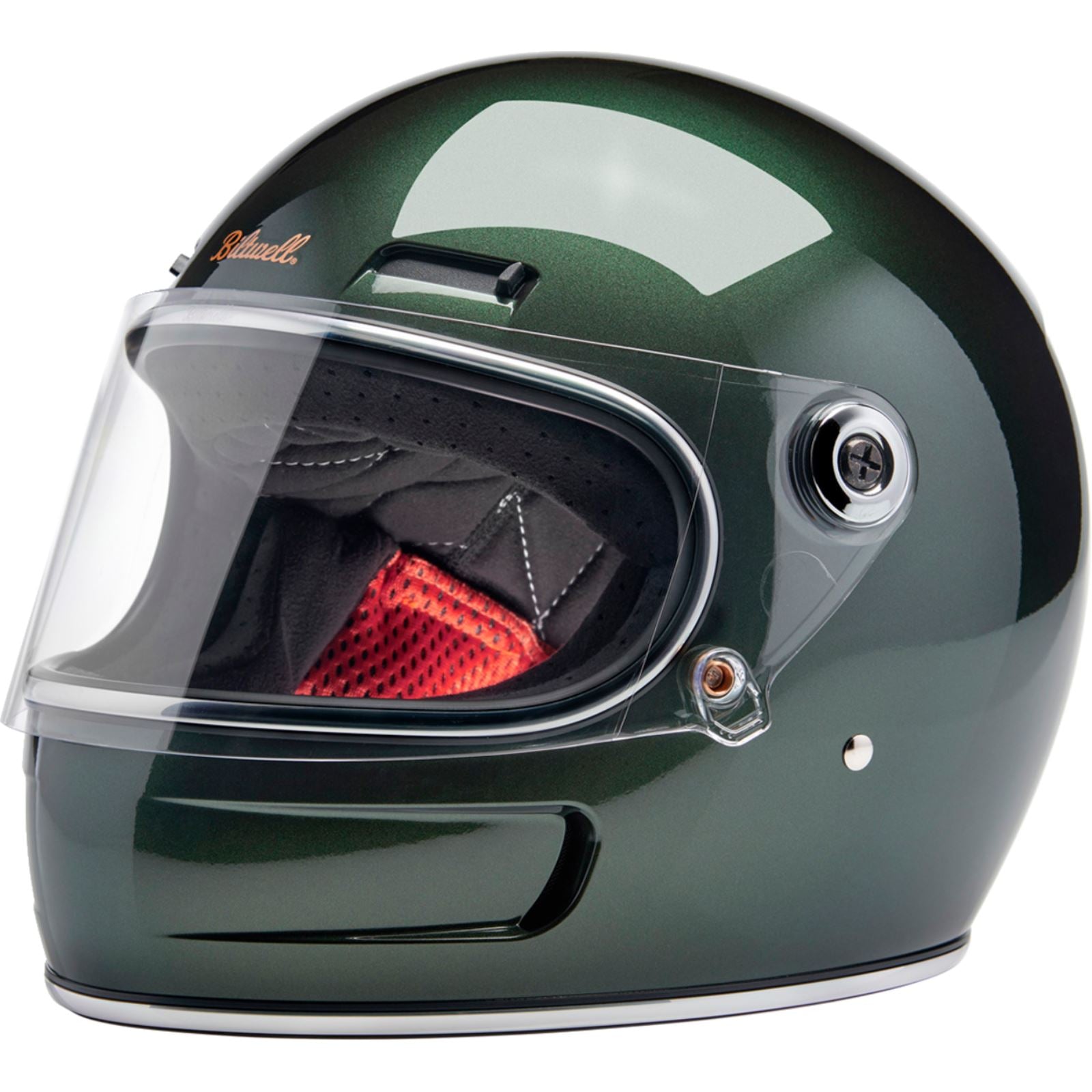 Biltwell Inc. Gringo SV Helmet - Metallic Sierra Green_1303442