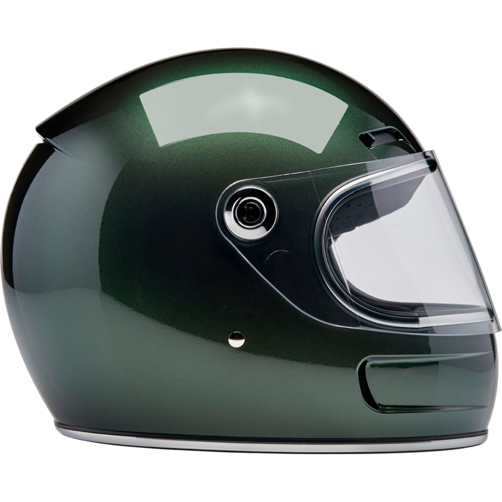 Biltwell Inc. Gringo SV Helmet - Metallic Sierra Green_1303445
