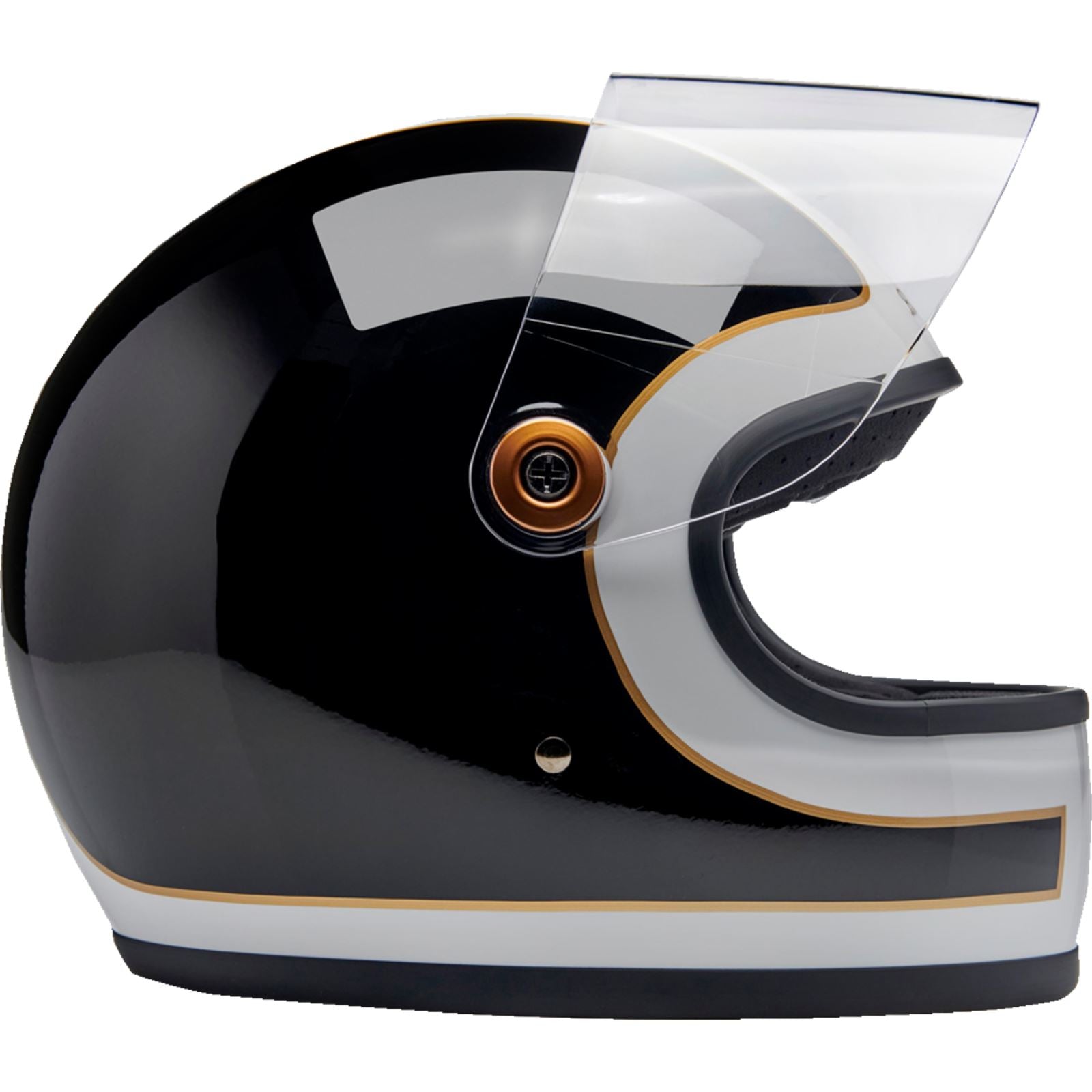 Biltwell Inc. Gringo S Helmet - Gloss White/Black Tracker_1303901