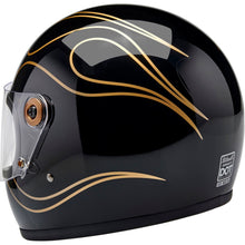 Biltwell Inc. Gringo S Helmet - Gloss Black Flames_1303975