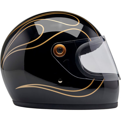 Biltwell Inc. Gringo S Helmet - Gloss Black Flames_1303951