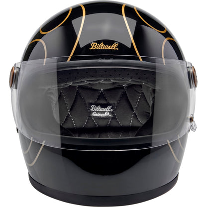 Biltwell Inc. Gringo S Helmet - Gloss Black Flames_1303953