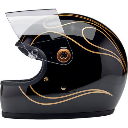 Biltwell Inc. Gringo S Helmet - Gloss Black Flames_1303954