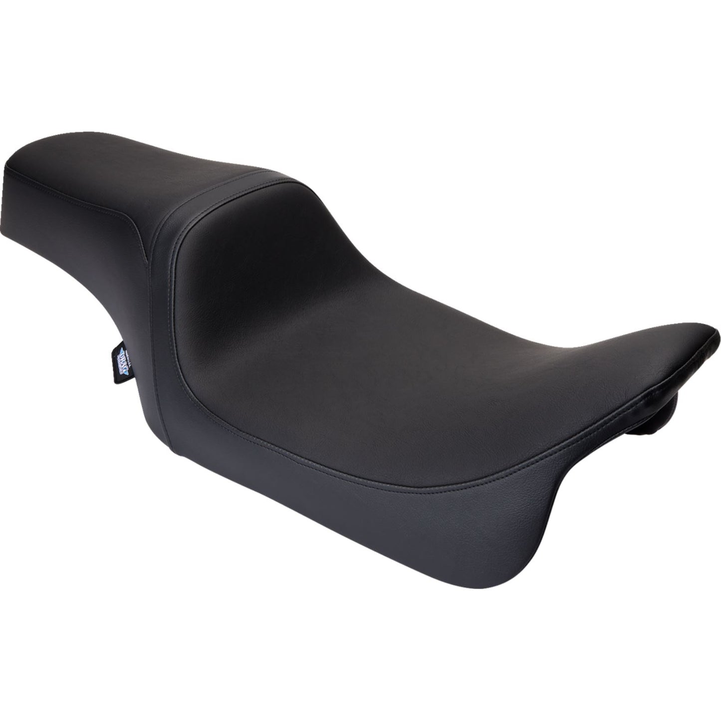 Drag Specialties Predator 1Up Seat - Vinyl - Black - Smooth - FLH '08-'23 0801-1480_1304161
