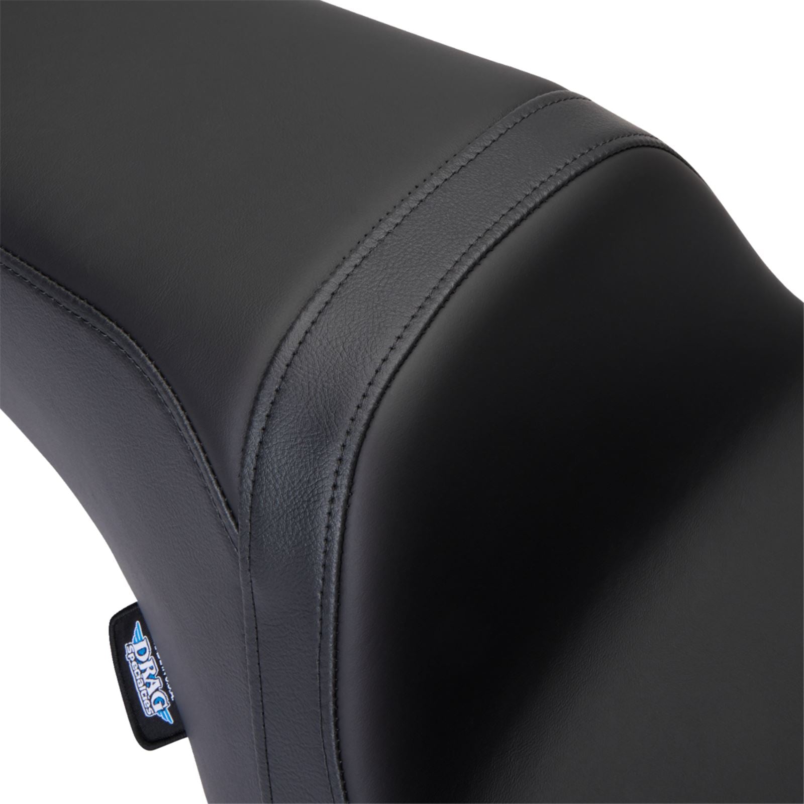 Drag Specialties Predator 1Up Seat - Solar Leather - Black - Smooth - FLH '08-'23 0801-1493_1304226