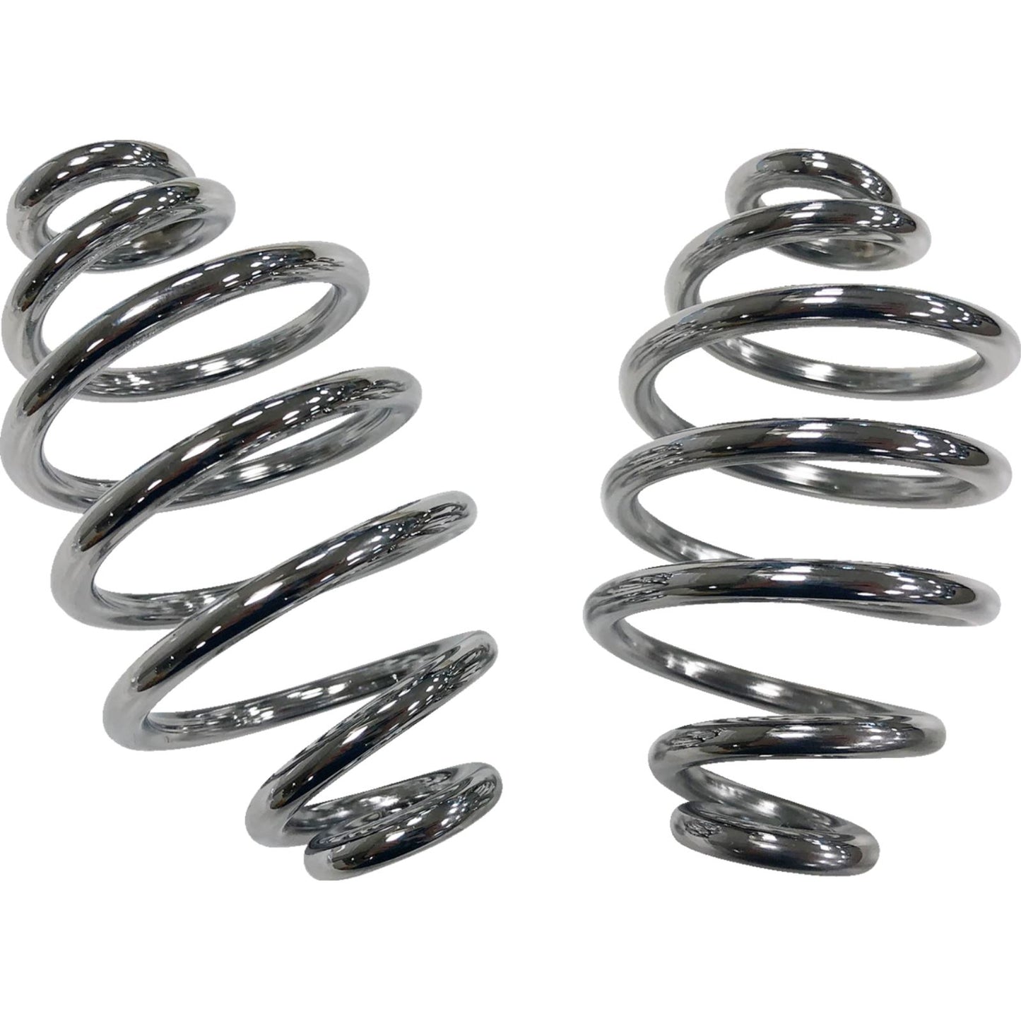 Drag Specialties Seat Springs - Chrome - 4" 0820-0238_1304231
