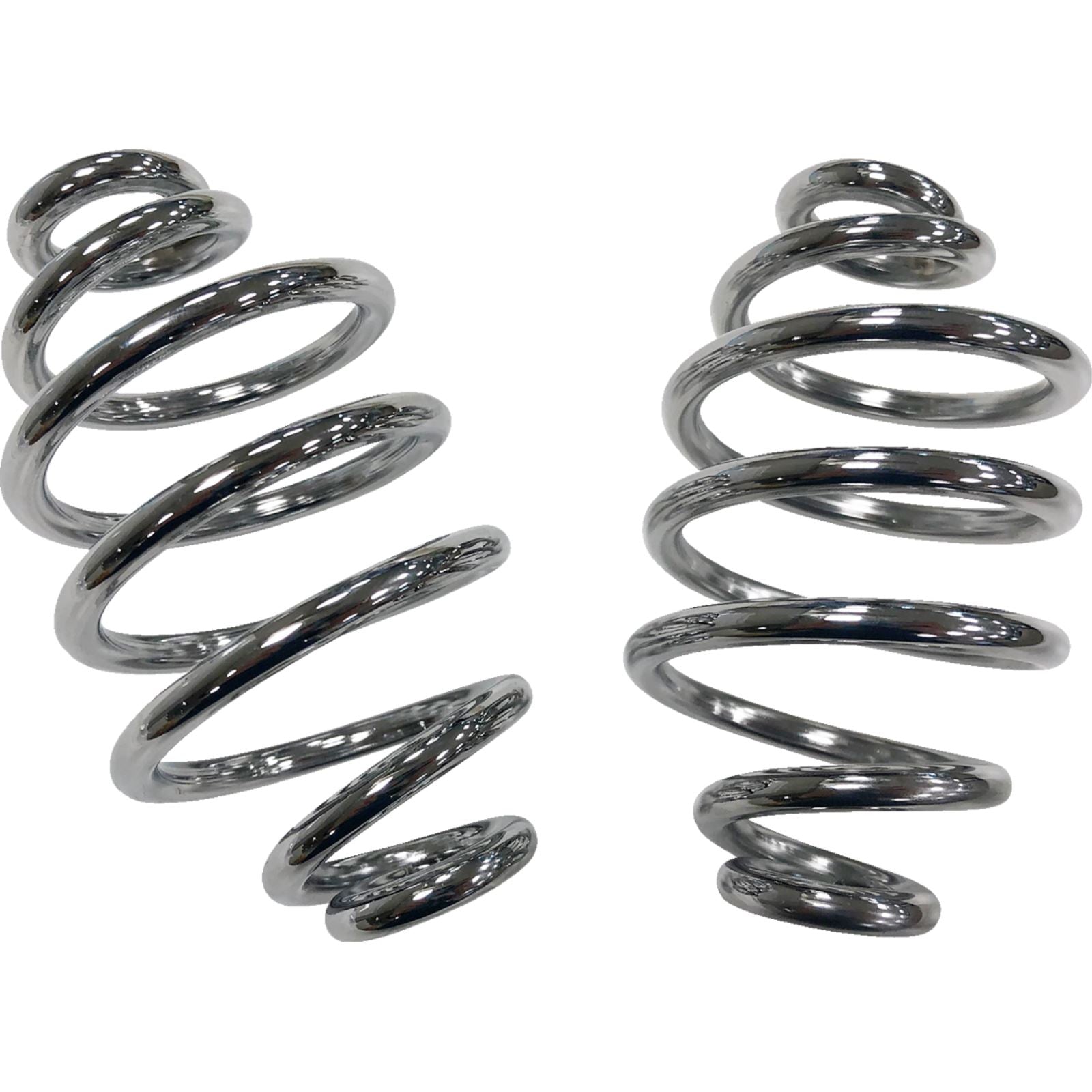Drag Specialties Seat Springs - Chrome - 4" 0820-0238_1304231