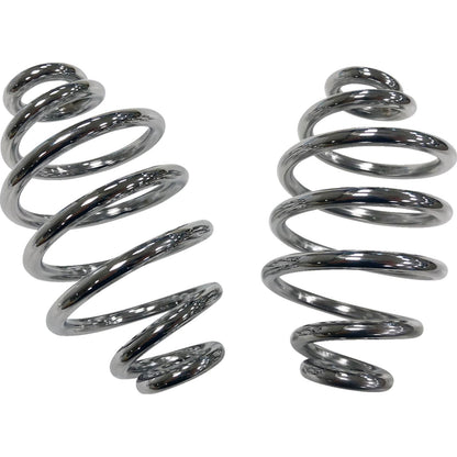 Drag Specialties Seat Springs - Chrome - 4" 0820-0238_1304231