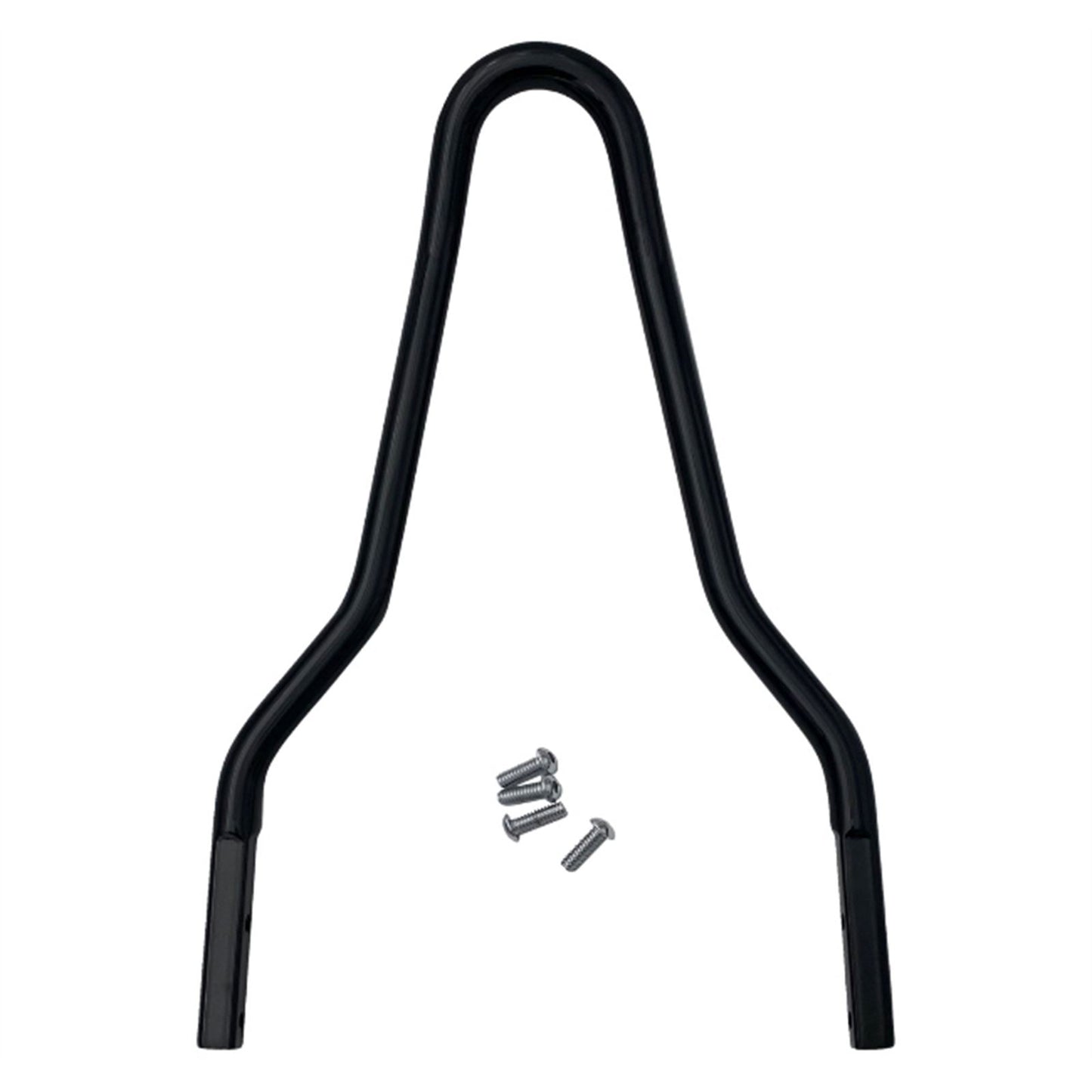 Drag Specialties Sissy Bar - Black - 10.12"H x 8.75"W 1501-0765_1555421
