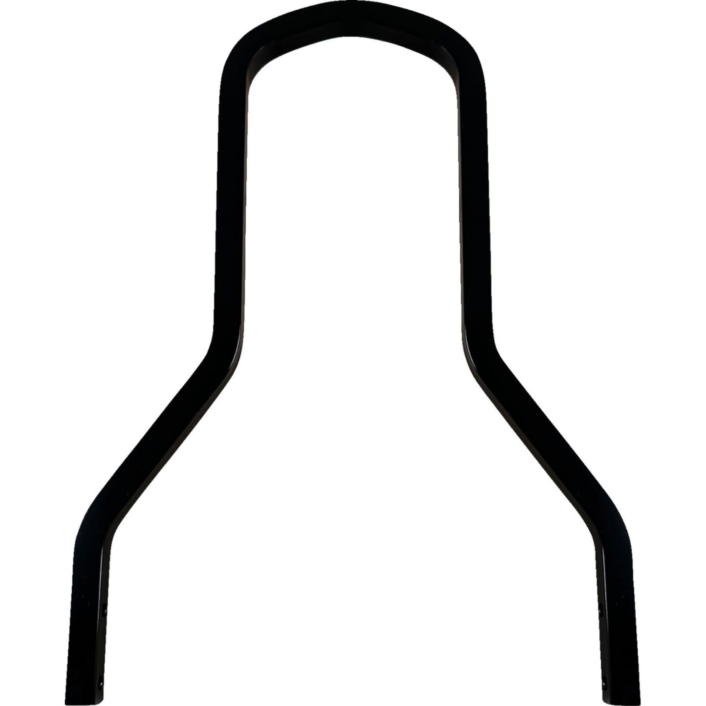 Drag Specialties Square Sissy Bar - Black - 10.14" H x 8.75" W 1501-0766_1304225