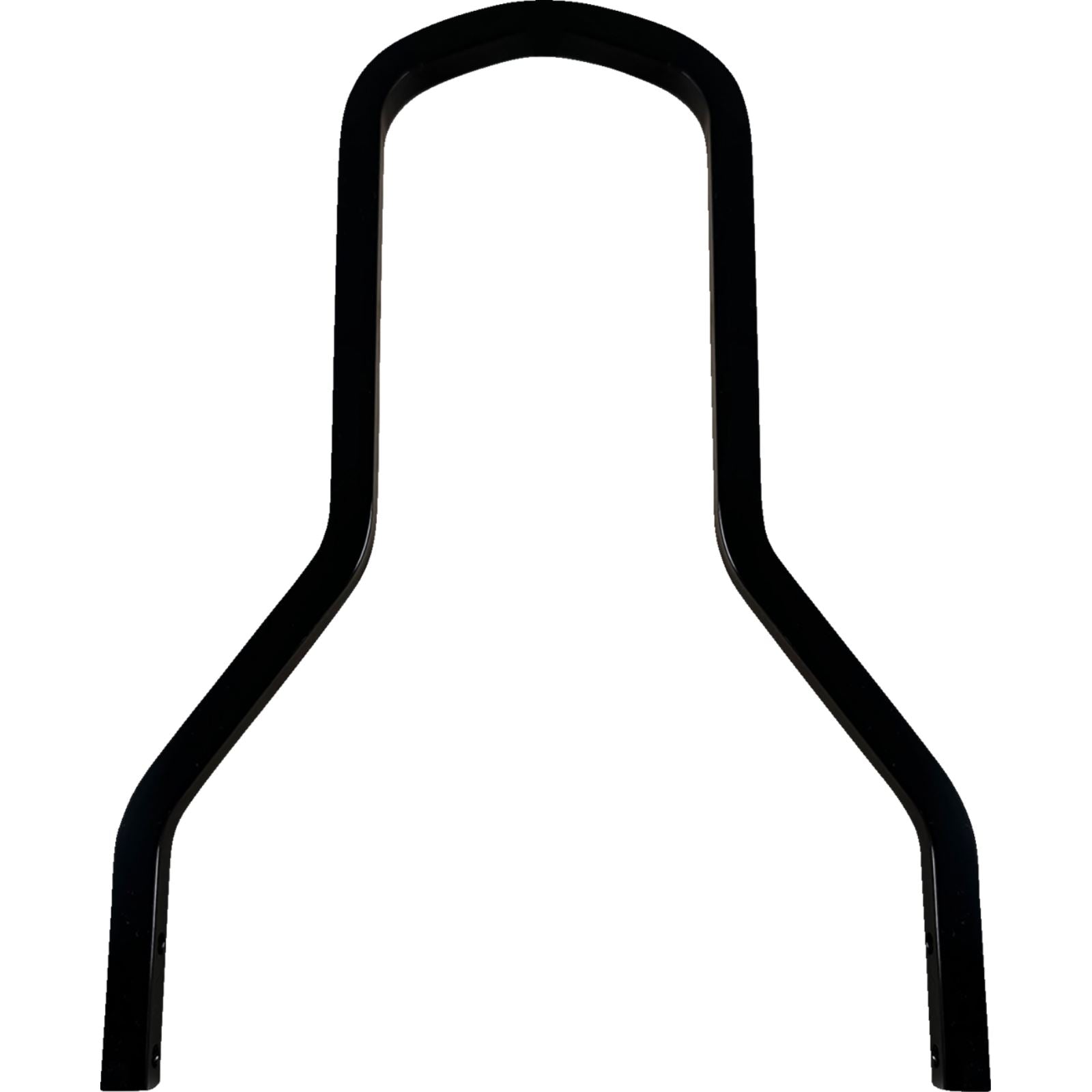 Drag Specialties Square Sissy Bar - Black - 10.14" H x 8.75" W 1501-0766_1304225