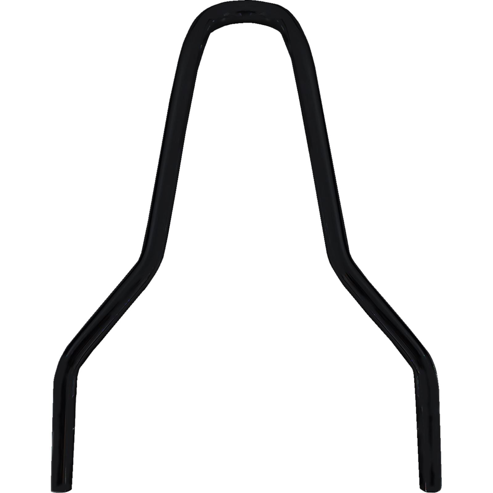 Drag Specialties Round Sissy Bar - Black - 9.88"H 1501-0777_1304204