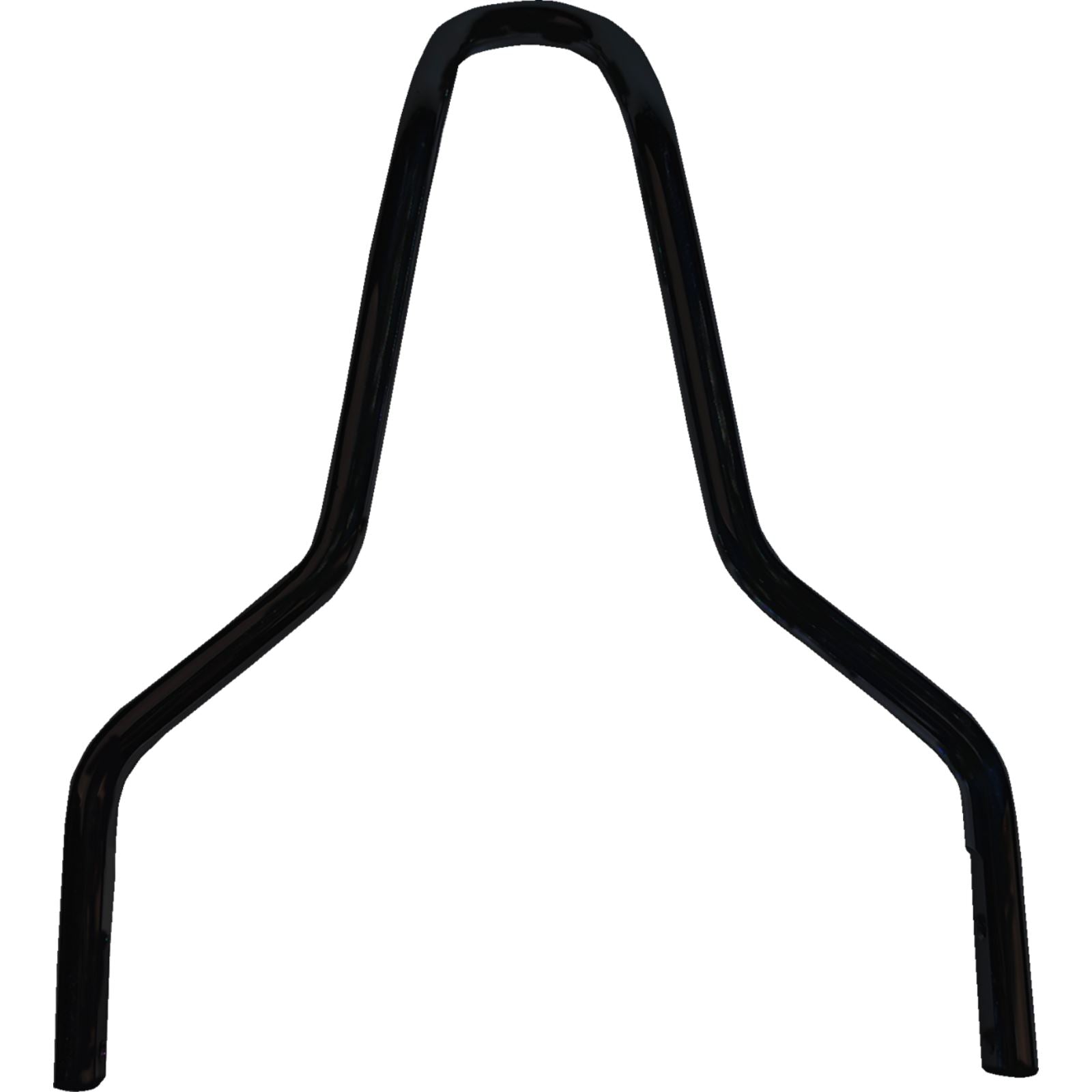 Drag Specialties Round Sissy Bar - Black - 11"H 1501-0778_1304205