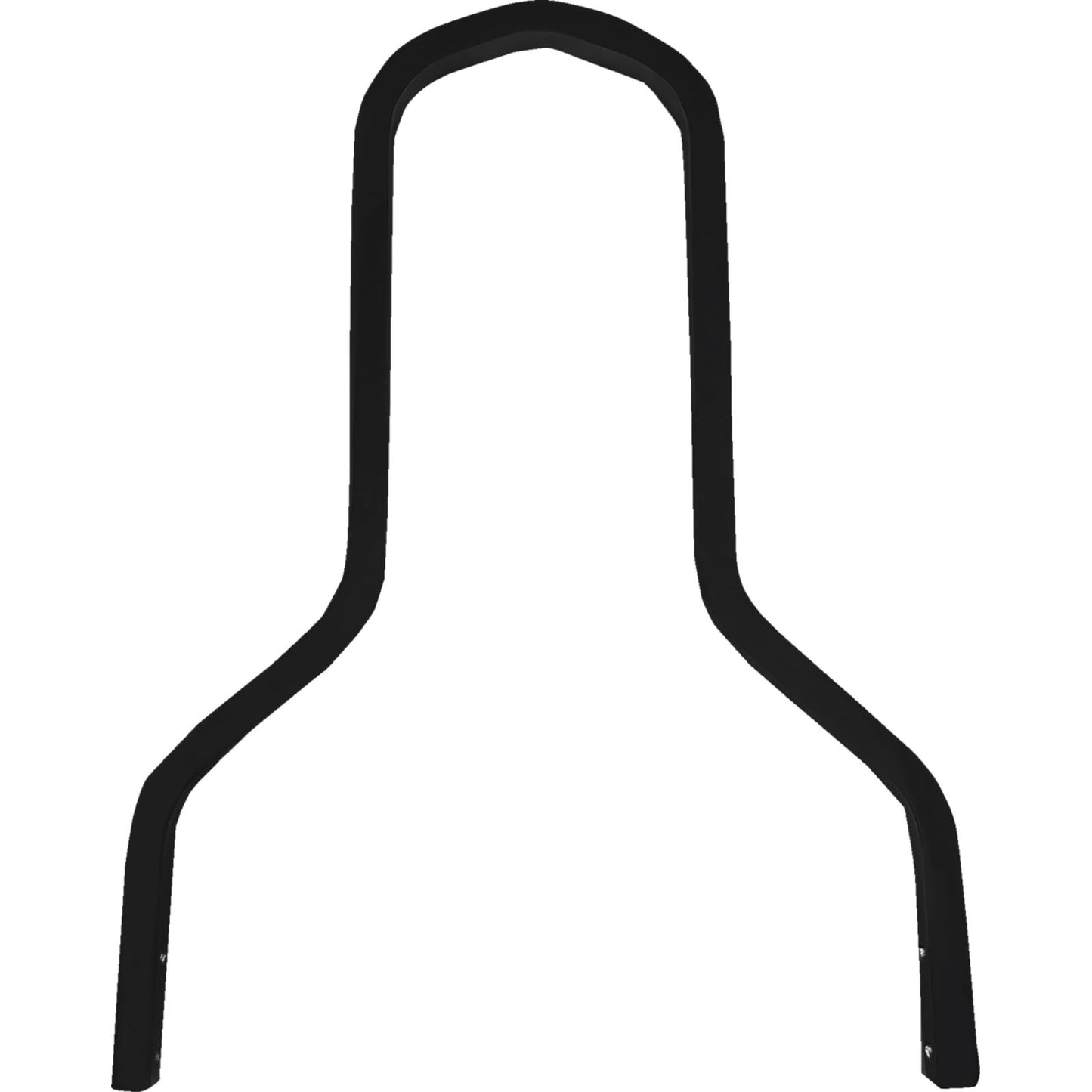 Drag Specialties Square Sissy Bar - Short - Black - 11" W 1501-0779_1304206