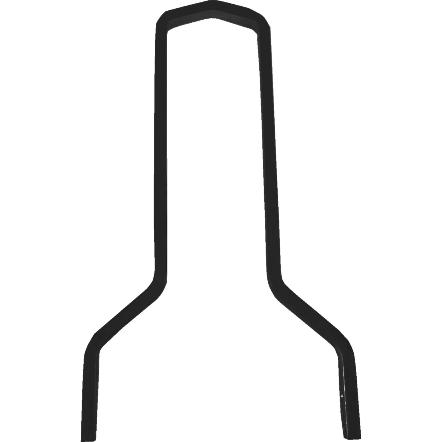 Drag Specialties Square Sissy Bar - Tall - Black - 11" W 1501-0780_1304207