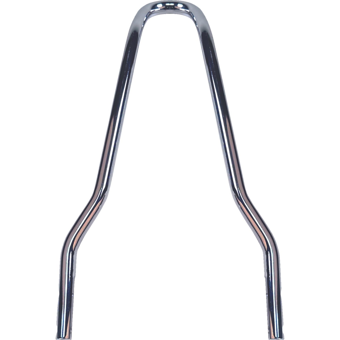 Drag Specialties Round Tapered Sissy Bar - Black - 11.49"H x 8.25"W 1501-0781_1304208