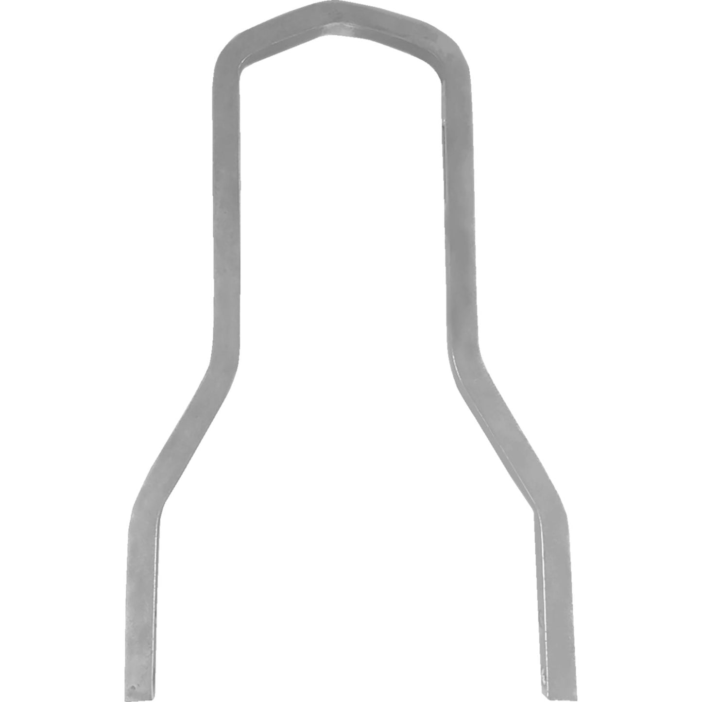 Drag Specialties Square Sissy Bar - Chrome - 10.2" H x 8.2" W 1501-0782_1304209