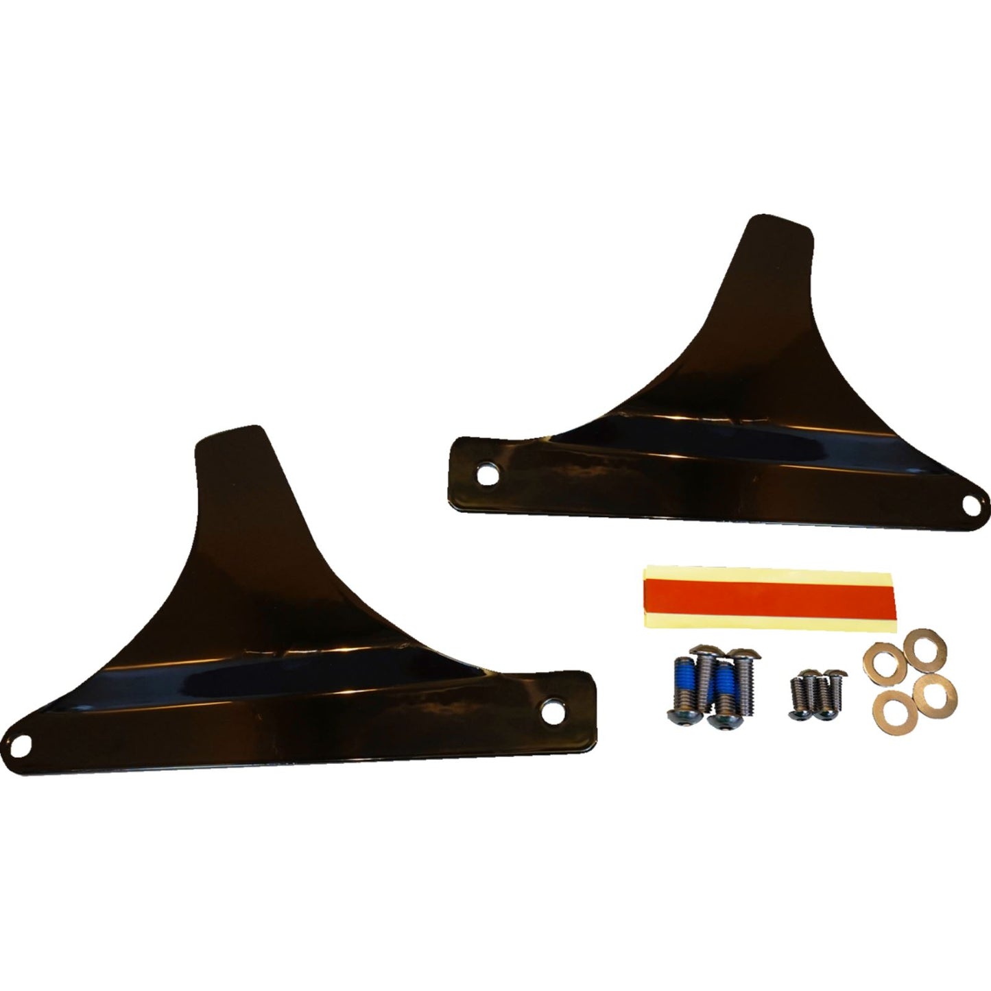 Drag Specialties Side Plates - Black 1504-0114_1304217