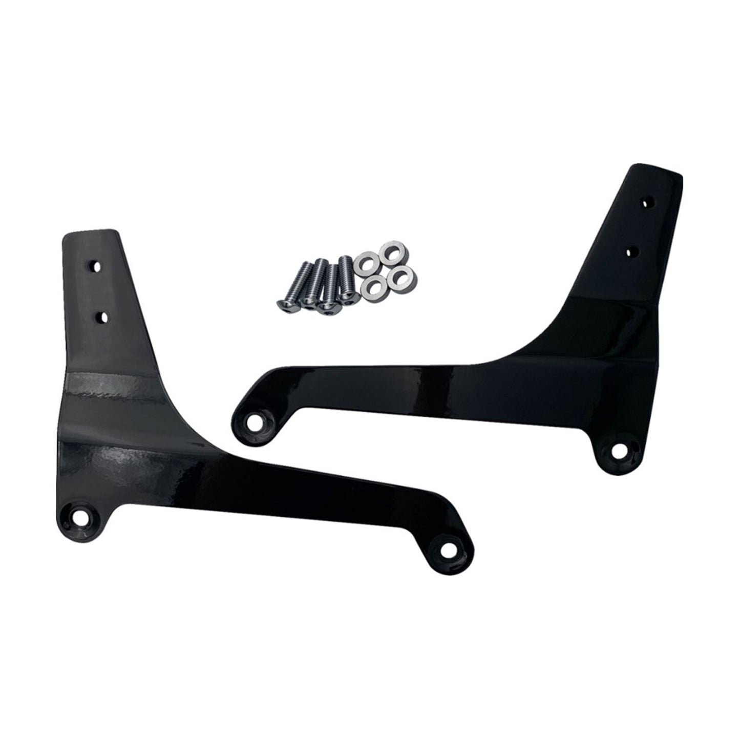 Drag Specialties Side Plates - Black 1504-0127_1555386