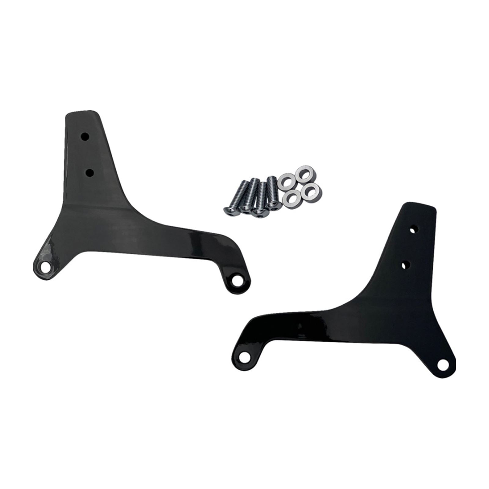 Drag Specialties Side Plates - Black 1504-0129_1555387