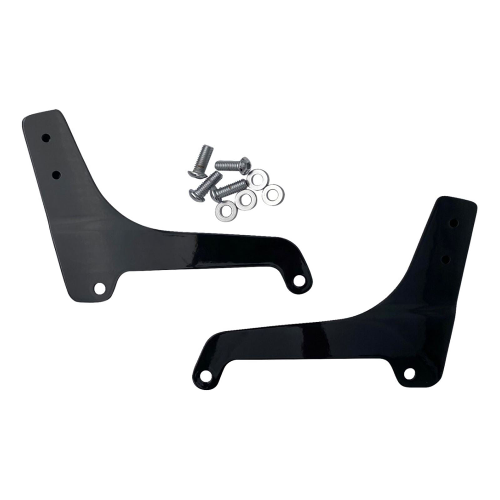 Drag Specialties Side Plates - Black 1504-0131_1555389